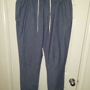 J. Crew Stretch Blue Pants Men's sz 34x32.